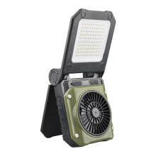 Portable Solar Fans LED Lantern Rechargeable Solar Powered Camping Fan Rechargeable Solar Fan