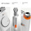 Remote Control Page Turner for Android/HarmonyOS/IOS Video Scroll Touch Click Shutter B 4