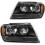 1Pair Front Bumper Headlight Lamp Semi-Assembly for  Grand Cherokee 1999-2004 Front HeadLamp Lighting 1