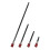 Drill Bit Extension Set 4PCS Magnetic Holder 1/4" Hex 2.4" 4" 6" 12" with A Secure Quick-Lock Design 1