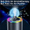 Car Air Freshener Diffuser with Starry Sky Projection, 50ml/1.8OZ Perfume Car Diffuser, 3 Modes, Ocean 8