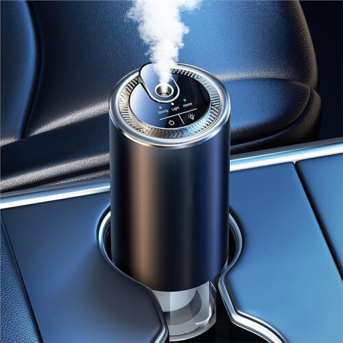 Car Air Freshener Diffuser with Starry Sky Projection, 50ml/1.8OZ Perfume Car Diffuser, 3 Modes, Ocean 1