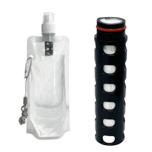 Outdoor Water Purifier 200L Capacity Portable Water Filter for Emergency Clean Water Camping Hiking Backpacking