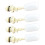 4Pc 3/4" Large Floating  Plastic Adjustable Auto Fill Float Valve DN20 Water Control  for Tank 1