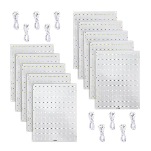 10 Pcs Lithophane Led Backlight Board Kit for Camping, Festive Decorations, Nightlights, Wall Art