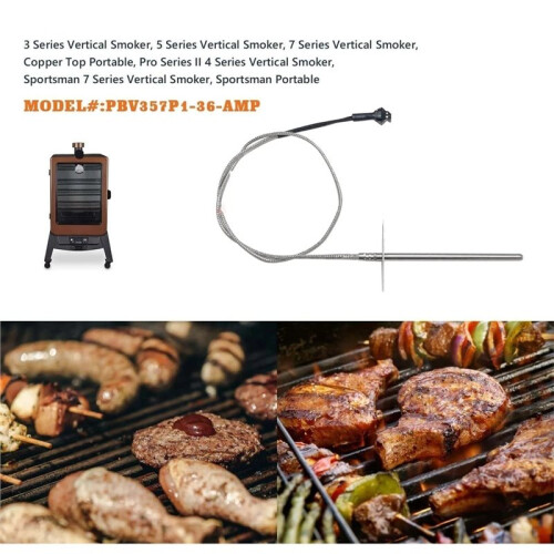 Temperature Probe Sensor, PT1000,for Pit Boss Grills Pellet Grills and Smoker,Temp Probe Replacement,Meat Probe Sensor 1
