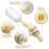 4Pc 3/4" Large Floating  Plastic Adjustable Auto Fill Float Valve DN20 Water Control  for Tank 2