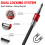 Drill Bit Extension Set 4PCS Magnetic Holder 1/4" Hex 2.4" 4" 6" 12" with A Secure Quick-Lock Design 2