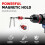 Drill Bit Extension Set 4PCS Magnetic Holder 1/4" Hex 2.4" 4" 6" 12" with A Secure Quick-Lock Design 3