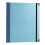 (Blue)In Case I Go Missing Binder Pvc Document Organizer With Closure For Office Use 8
