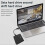Blueendless Case per Hard Disk da 2,5 Pollici USB 3.0  Type-C, Custodia Esterna per Hard Disk per Laptop e PC 2