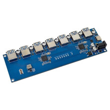 Verbeterde VL817 USB 3.1 HUB-Module, Snelle 5 Gbps USB-Hub met 1 Tot 7 Poorten, 2A met Terugstroombeveiliging