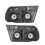 1Pair Front Bumper Headlight Lamp Semi-Assembly for  Grand Cherokee 1999-2004 Front HeadLamp Lighting 3