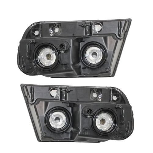 1Pair Front Bumper Headlight Lamp Semi-Assembly for  Grand Cherokee 1999-2004 Front HeadLamp Lighting 1