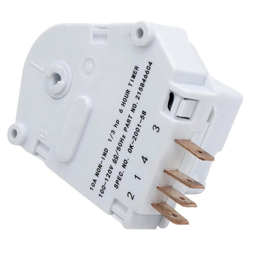 215846604 Defrost Timer Replacement Part for  Refrigerator - Reliable 120V Replacement Part Refrigerator