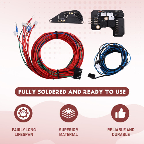 For Voron 2.4 R2 Trident Stealthburner Rev4.0 Extruder Toolhead PCB Compatiable for Voron Tap PTFE Wire 1