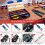 1150Pcs Wire Connectors Kit with Crimping Tool, Insulated  Butt Spade Fork Electrical Terminals Assortment 4