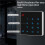 Tuya App  WiFi Access Control Keypad, Backlit Touch Standalone RFID EM Card Access Controller with Wiegand Reader 3