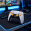 For PS5 7 in 1 Button Set, ABXY & D-Pad Buttons with Joystick Caps, Replacement Accessories for  5 Controller 5