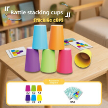 (StyleA)Guessing Bottle Puzzle Game With Dual Player Battle For Kids Families And