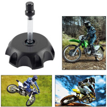 For ATV Dirt Bike Motorcycle Universal 50mm Racing Gas Fuel Tank Cap with Vent Cap