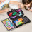 (Style 6)Kids Learning Puzzle With Plastic Pyramid For Logic Skills Development Sensory 9