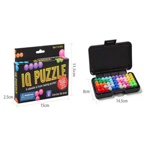 (Style 1)Kids Learning Puzzle With Plastic Pyramid For Logic Skills Development Sensory