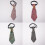 (BlueStripedChain)Gravata formal infantil com elástico fácil de usar para eventos escolares 2
