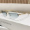 (Brown)Cat Eye Eyewear With Artificial Pearl Decoration And Metal Frame Casual For 9