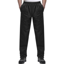 Herren Trekkinghose Winddicht Wasserdicht Schwarz M 30L — outdoor regenhose, wanderhose atmungsaktiv