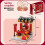 (Spring Couplets Light)Lucky Cat Cherry Tree New Year Gift Building Blocks Set With Lighted Effect 1