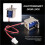 Electronic Bolt Lock Compact Solenoid Electromagnet Door Lock Concealed Installation for Secure Access DC12V-1A 9