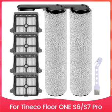 Replacement Brush Roller & Filter for  Floor ONE S6/S7 Pro  Cordless Wet Dry Vacuum Floor Cleaner Parts