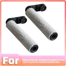 2 Sztuki Szczotki Rolkowej dla Midea GX5/GX5-5/G5 Pro/X8SE/X8 Pro T7/T9 Pro/G3 Pro /R8 Max/R10 Max Akcesoria do Szorowania Podłóg