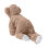 Fleece Strampler Baby Bär Kapuze Braun 9M Langarm 4