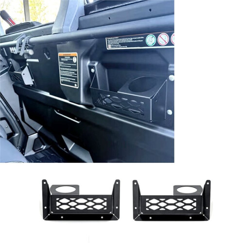 Rear Cup Holder for   MAX Storage Rack Storage Cargo  UTV Accessories 1