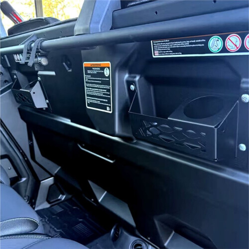 Rear Cup Holder for   MAX Storage Rack Storage Cargo  UTV Accessories 2