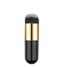(Black Gold)Chubby Pier Foundation Brush Flat Cream Makeup Brushes Powder Highlight Blusher