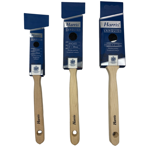 Harris Harris Vanquish Angled Paint Brushes 3 Pack 2