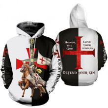 (#3 Cross Flag,XL)Moletom cosplay Cross Knight estampado em 3D com capuz pulôver jaqueta traje