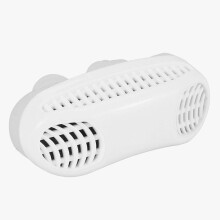 (white)Appareil d'apnée de soins de santé dilatateurs nasaux anti ronflement clip nez silicone arrêt ronflement