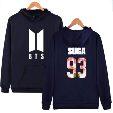 (Blue95V,XL)Bts Hoodies Bangtan Boys Jung Kook Jimin J Hope V Suga Jin Pullover Sweatshirts