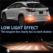 LED Rear Bumper Reflectors Light for RX350 2020-2022 Sequential Turn Signal Light Brake Tail Lamps