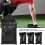 Lauftraining-Sandsack, schwarz, mit Gürtel und 9