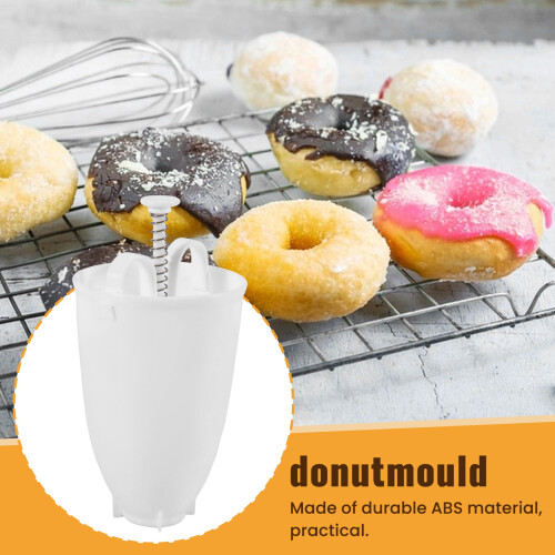 DIY Doughnut Donut Dough Maker Machine Manual Dispenser Kitchen Utensil Tool
