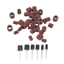 Jumbo 51pc Drum Sanding Kit - Fits for - Includes Rubber Drum Mandrels - 1/2, 3/8 & 1/4 inch
