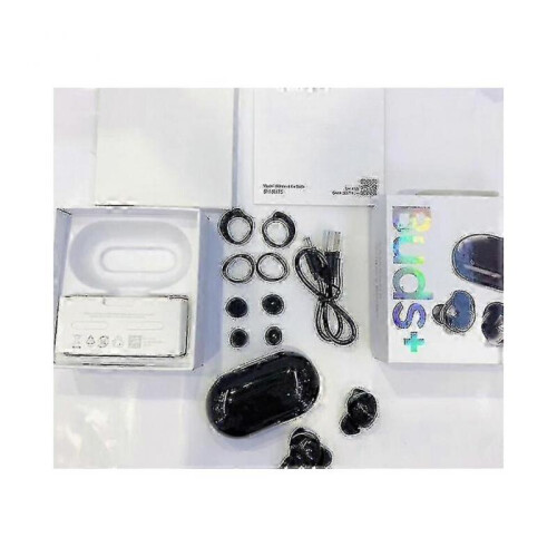 (White) (Black) New Buds+ True Wireless Stereo Bluetooth Headset Wireless Charging [xc] 2