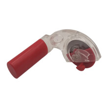 4.5cm Rotary Cutter for Fabric and Crafts with Handle Grip,Small Rotary Tool for Quilting,Curved Sewing Patterns