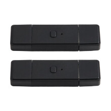 2 Piezas de Receptor para Controladores para , Controladores para , Adaptador de Controlador Inalámbrico 2.4G para PS4