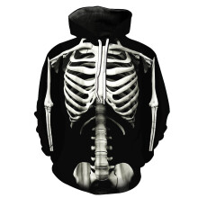 (Bone,M)Moletom com capuz Jack Skellington Nightmare Before Christmas estampado pulôver tops suéter
